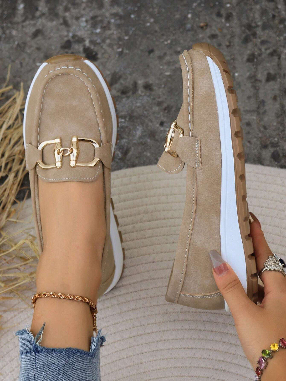 Daniela | Scarpe con plateau e fibbia