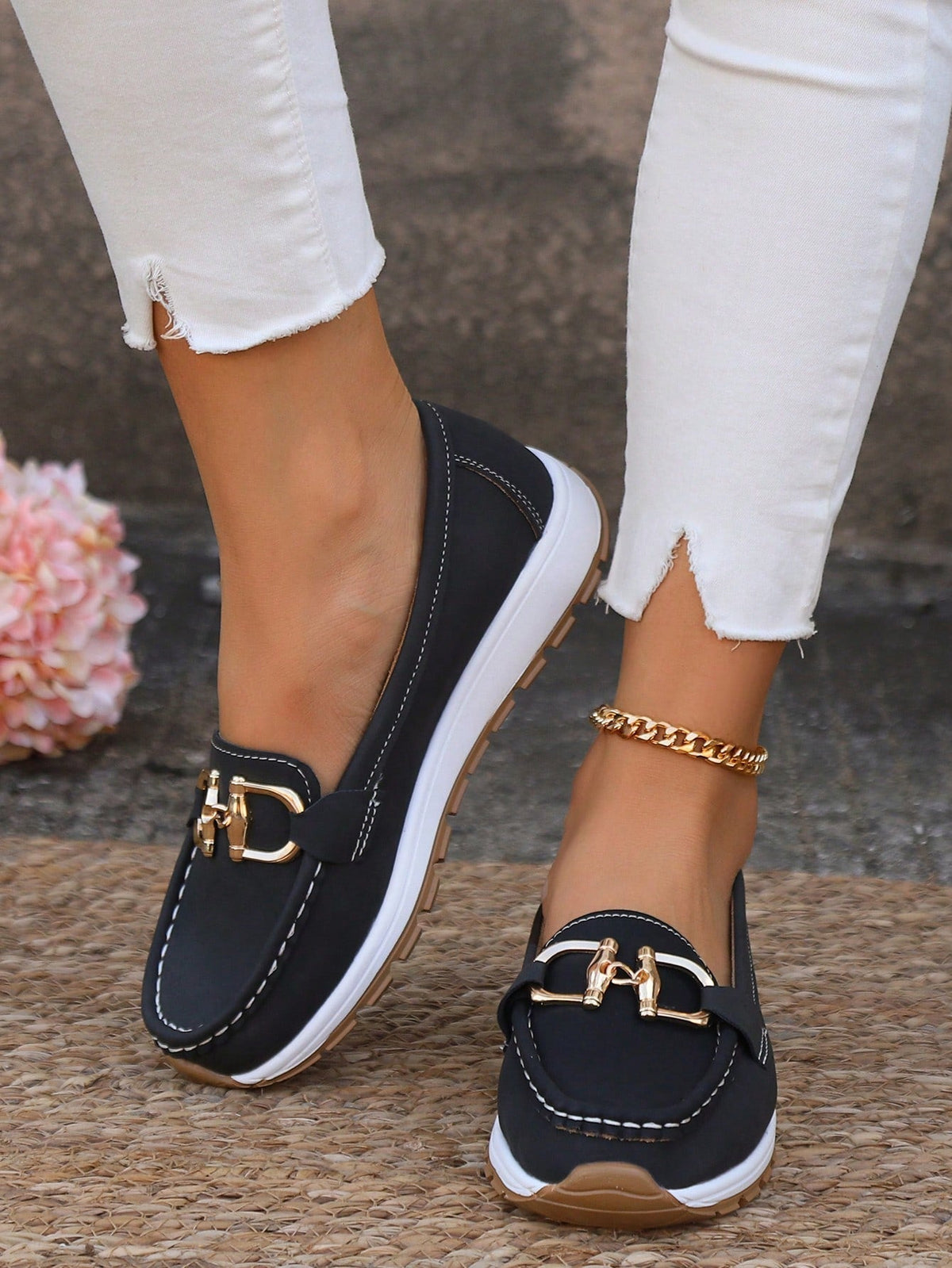Daniela | Scarpe con plateau e fibbia