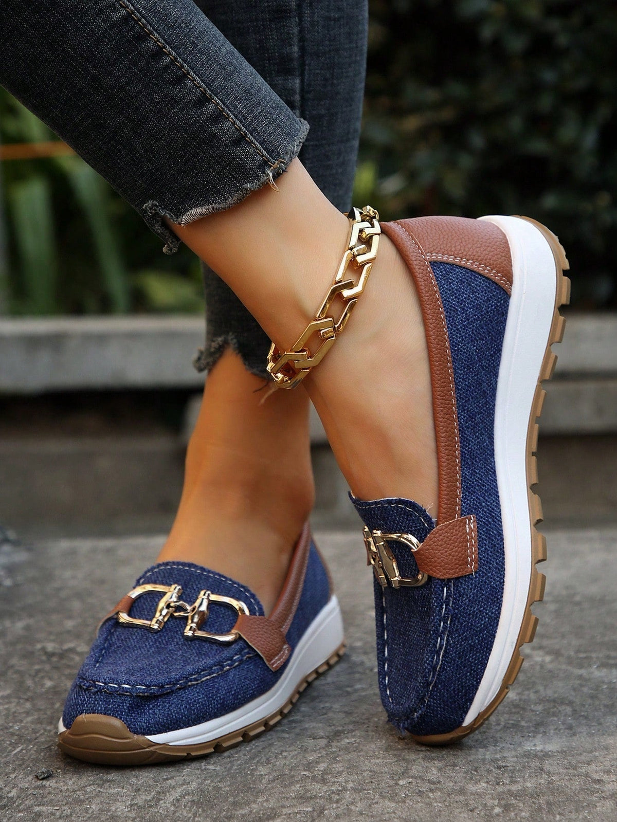 Daniela | Scarpe con plateau e fibbia