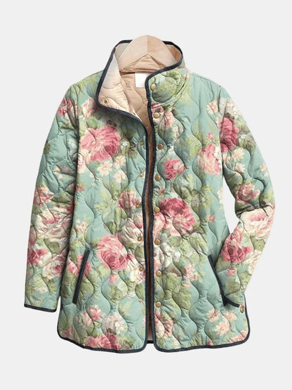 Leontine | Giacca Trapuntata Stampata