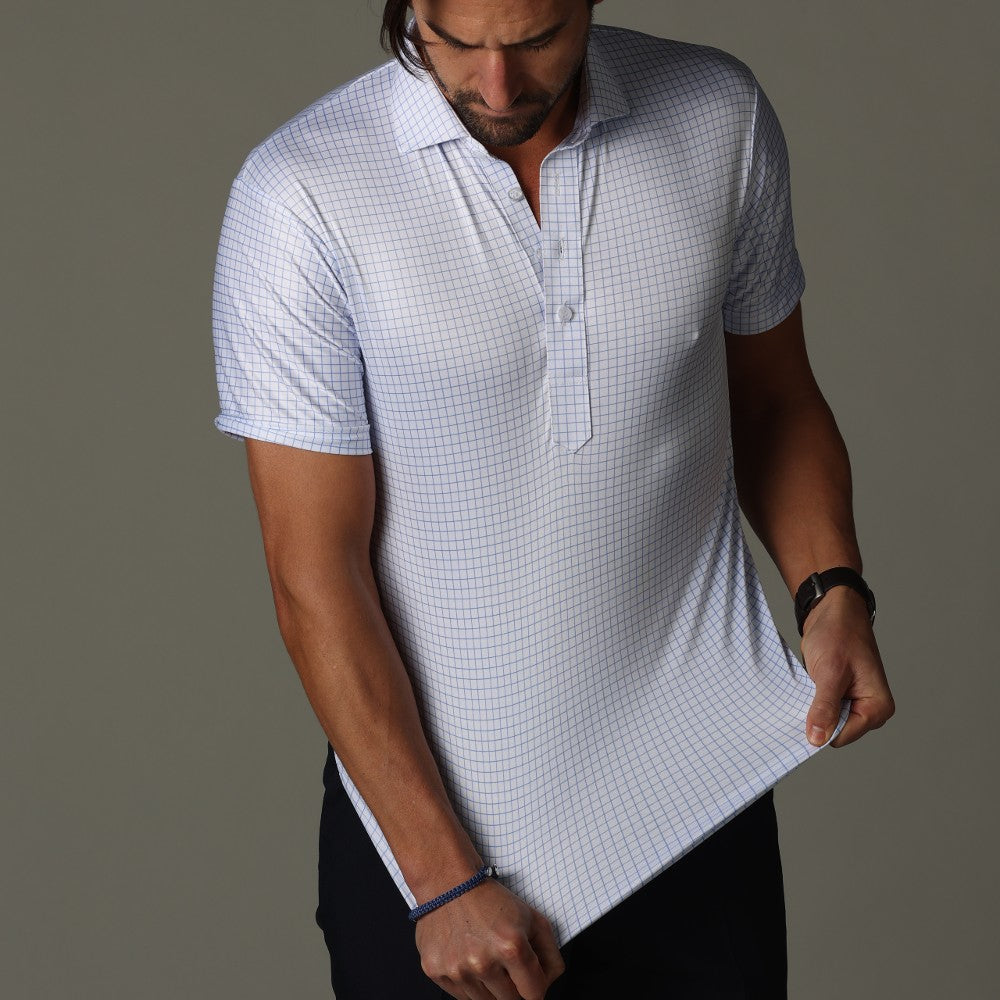 Jack | Polo a maniche corte Slim Fit in tessuto tecnico elegante