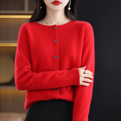 Margherita - Elegante cardigan in lana