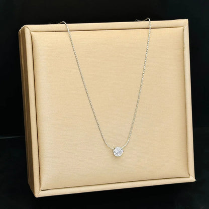 COLLANA DI PIETRE DI MOISSANITE