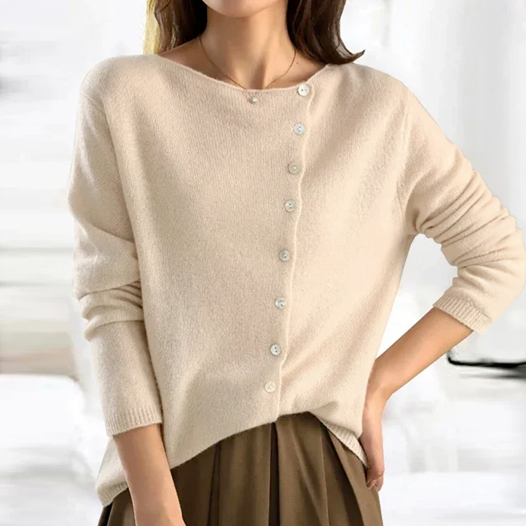 Gia - Elegante gilet con bottoni