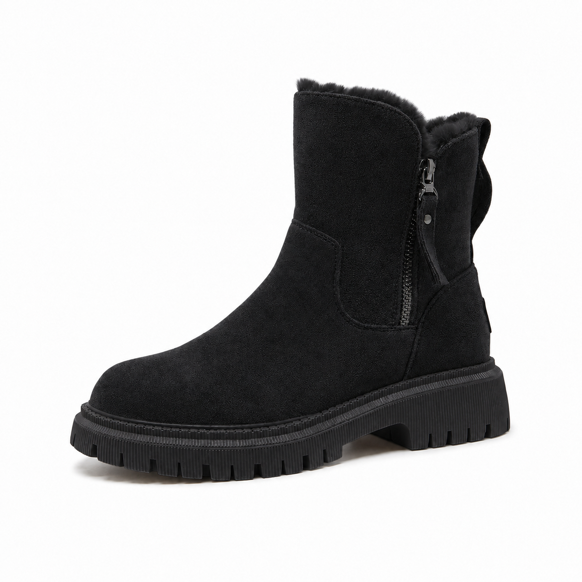 Ankle boots invernali con platform alta