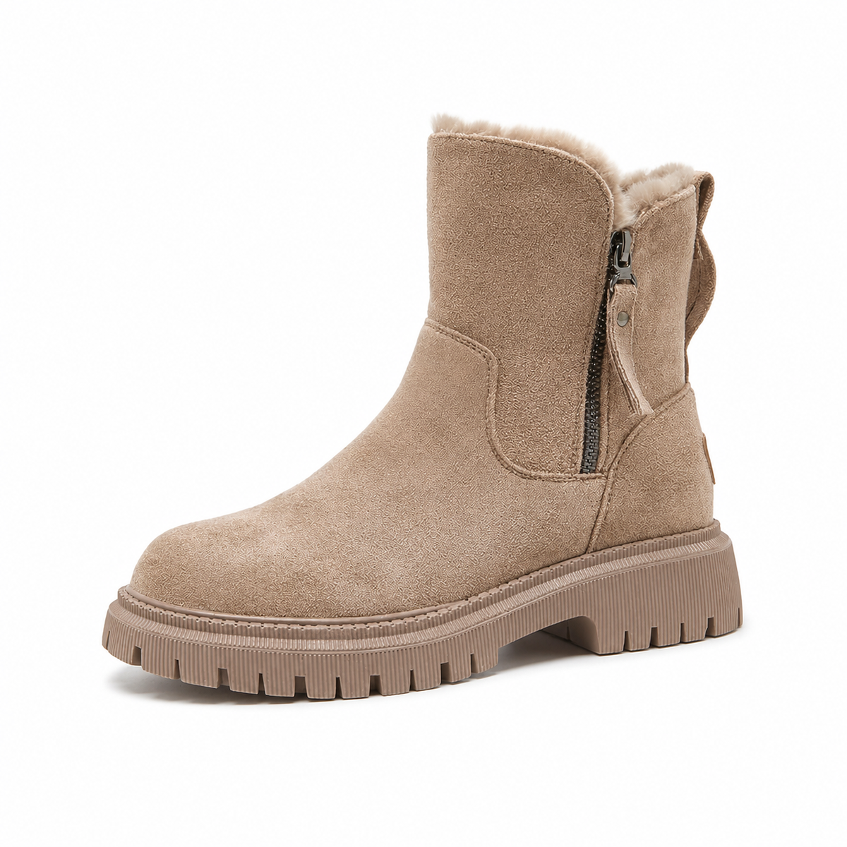 Ankle boots invernali con platform alta