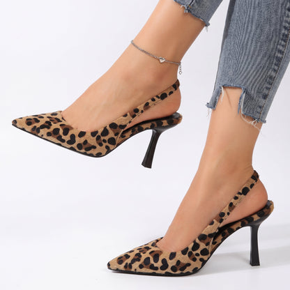 Scarpe con tacco leopardate Dulce™ D'Orsay