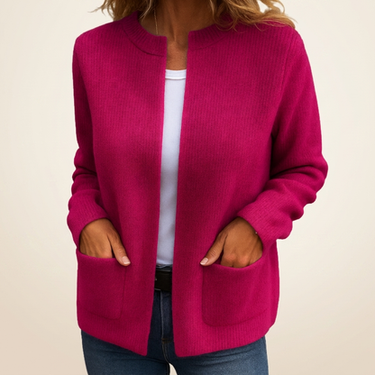 Colette | Giacca in maglia con zip e tasche