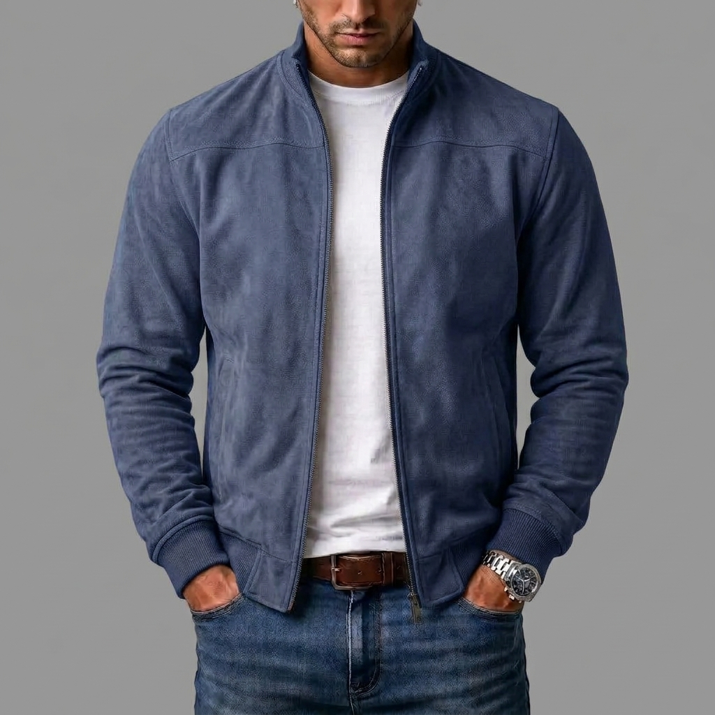 Varel | Giubbotto bomber in camoscio