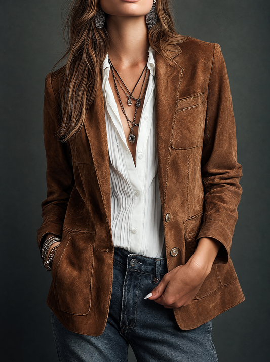 Marcelle | Blazer Vintage Marrone