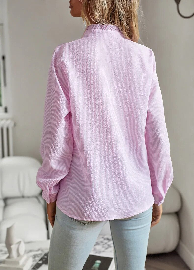 Agnete - Chic blusa a righe