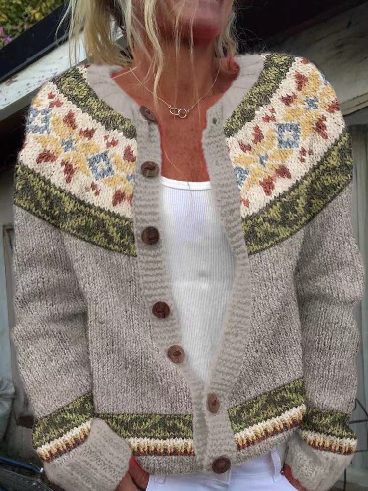 Autumn | Cardigan in maglia