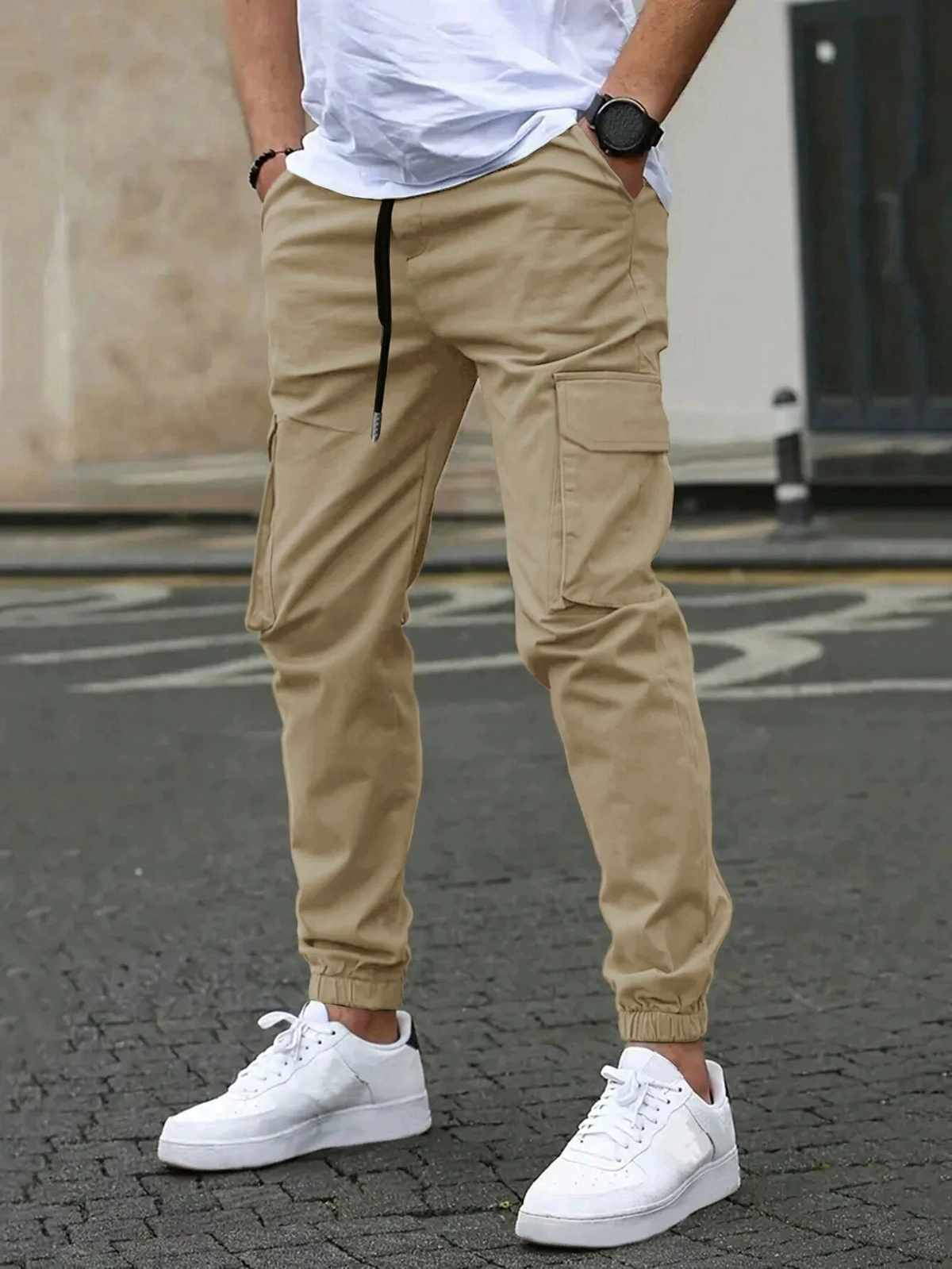 PANTALONI CARGO JOGGER
