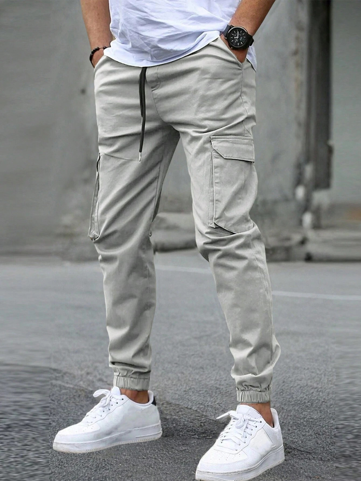 PANTALONI CARGO JOGGER