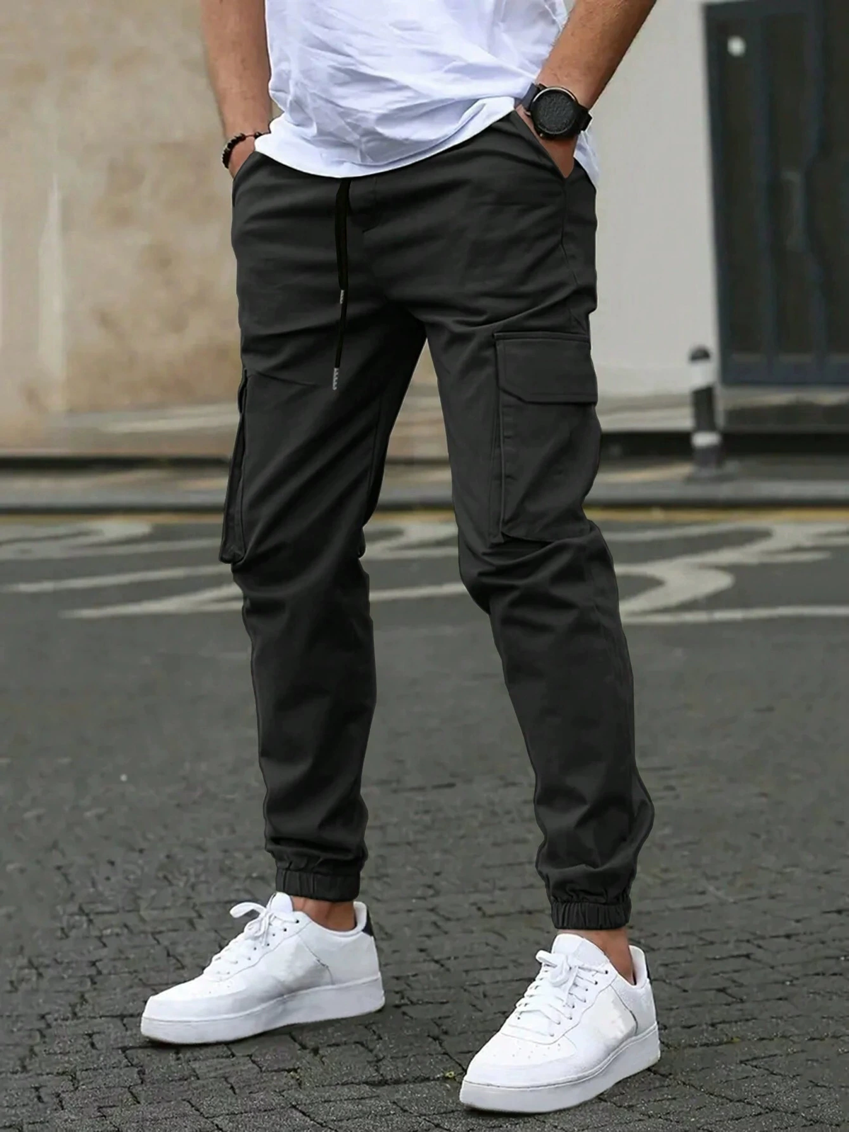 PANTALONI CARGO JOGGER