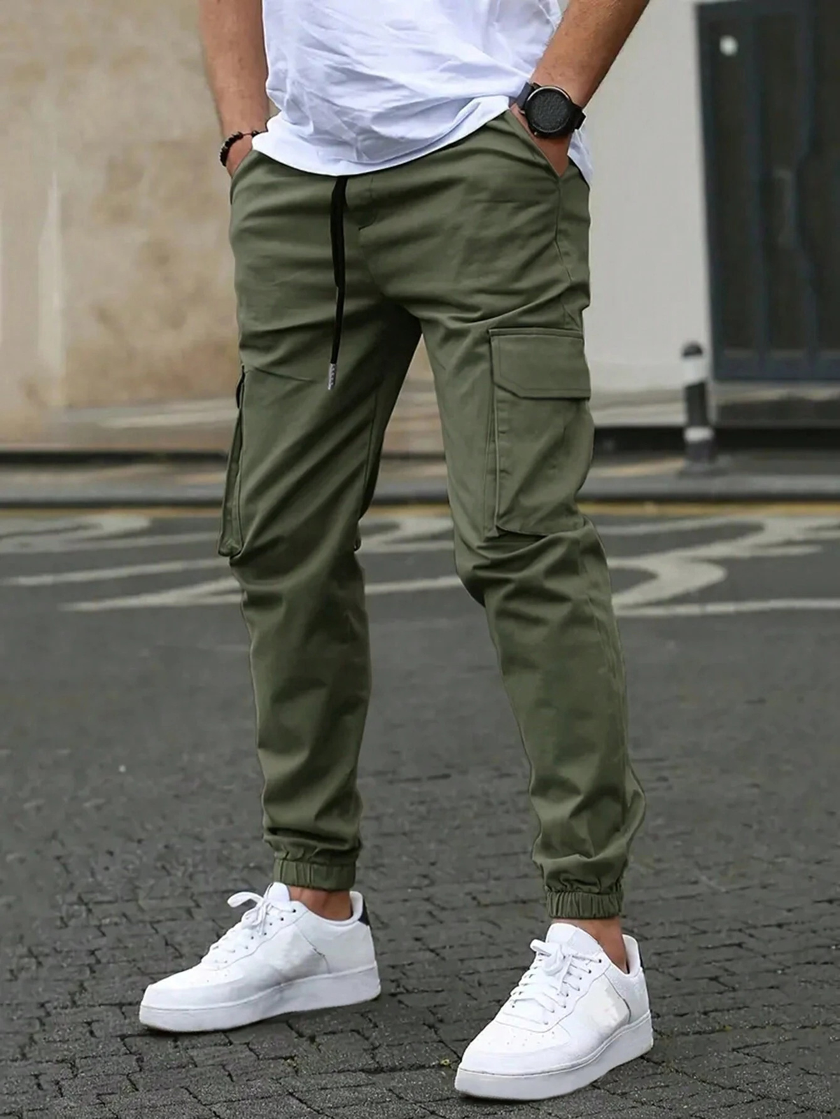 PANTALONI CARGO JOGGER
