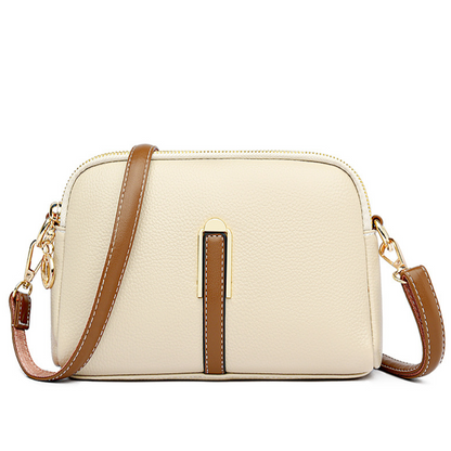 Milano™ | Borsa multitasche effetto litchi con tracolla