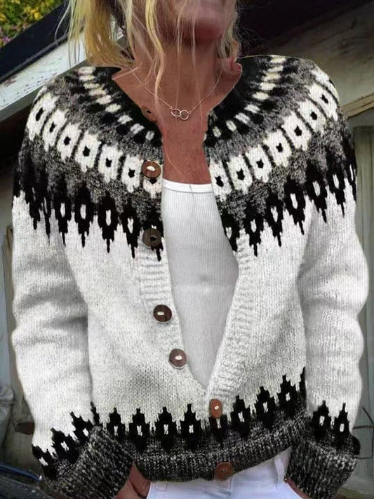 Alexa | Cardigan vintage accogliente