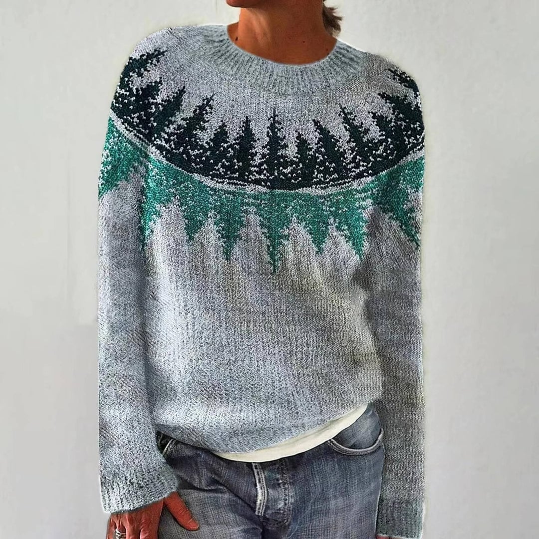 Swetlana | Maglione retrò accogliente
