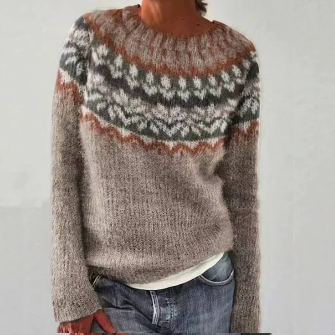 Tatiana | Maglione retrò accogliente