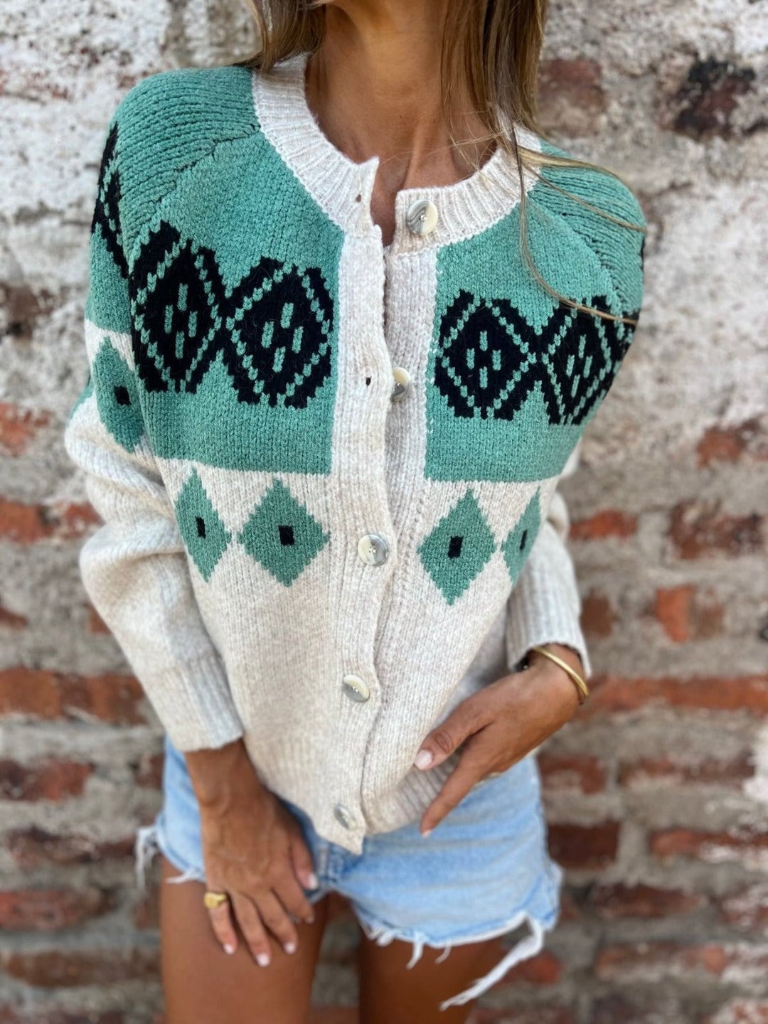 Allison | Cardigan vintage accogliente