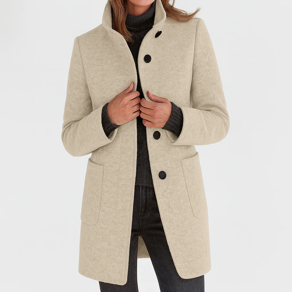 Éléonore | Cappotto midi in lana