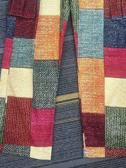 PANTALONI CARGO PATCHWORK