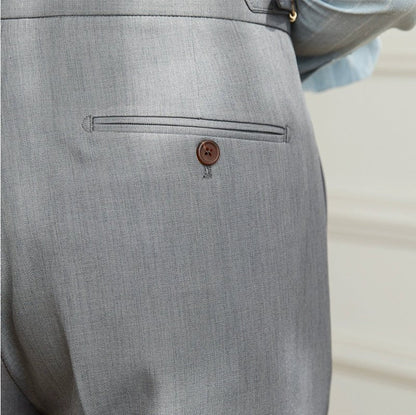 Pantaloni fluidi a vita alta eleganti