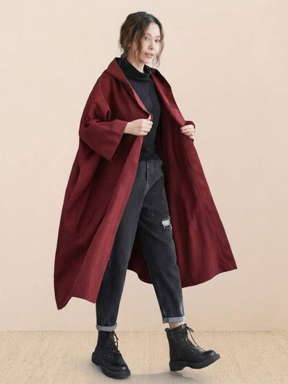 Giacca a Vento Oversize Taglia Unica Resistente all'Acqua