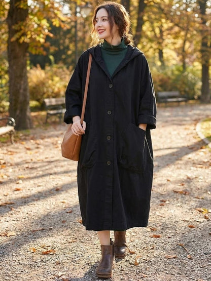 Giacca a Vento Oversize Taglia Unica Resistente all'Acqua