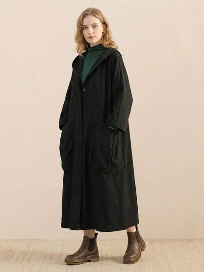 Giacca a Vento Oversize Taglia Unica Resistente all'Acqua