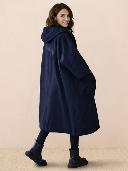 Giacca a Vento Oversize Taglia Unica Resistente all'Acqua