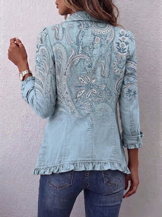Asunción | Giacca Cashmere Vintage con Volant
