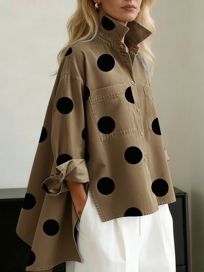 Peggy™ — Sopracamicia a Pois
