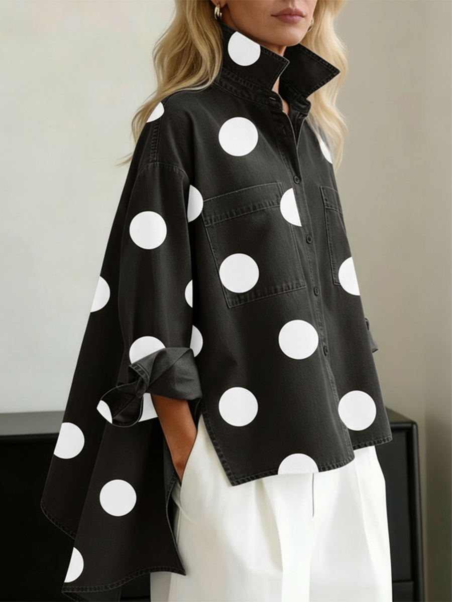 Peggy™ — Sopracamicia a Pois
