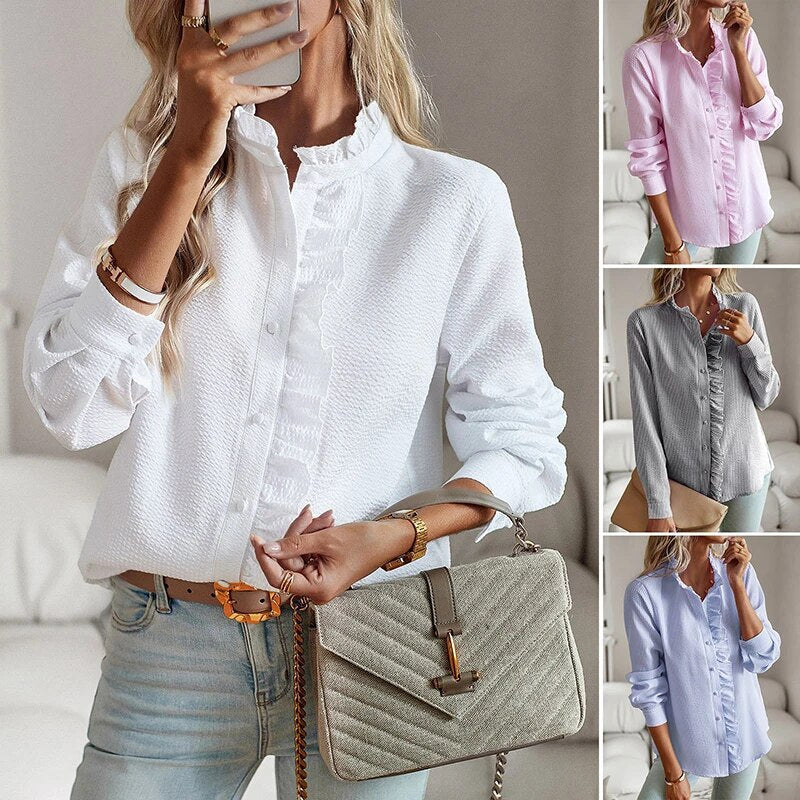 Agnete - Chic blusa a righe