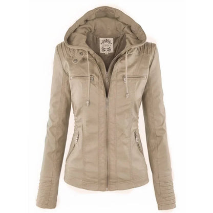 Flavia | Giacca in pelle robusta ed elegante