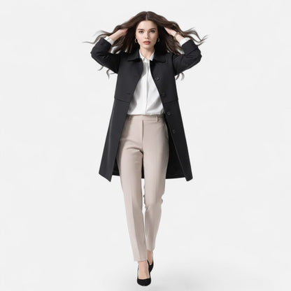 Margery | Cappotto Sartoriale a Lunghezza Media