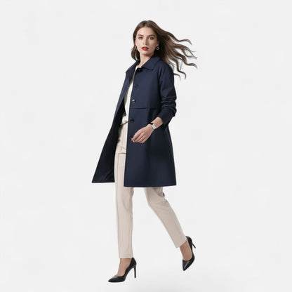 Margery | Cappotto Sartoriale a Lunghezza Media
