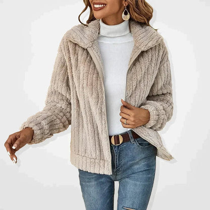 Roberta | Giacca Accogliente con Zip